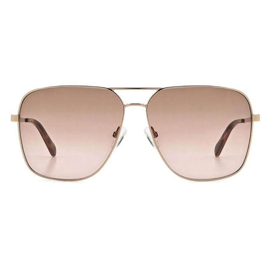 Fossil Brown Gradient Pilot Ladies Sunglasses FOS 3154/G/S 0AU2/M2 61