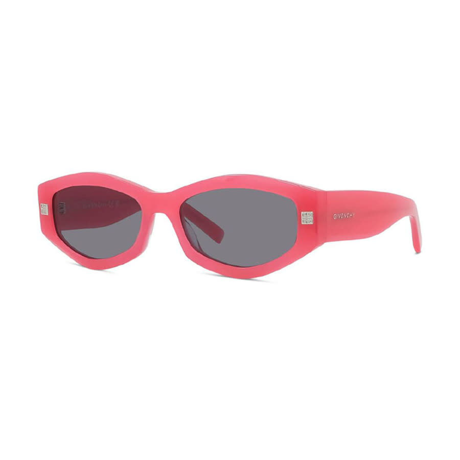 Givenchy Ladies Black Rectangular Sunglasses GV40062I 75A