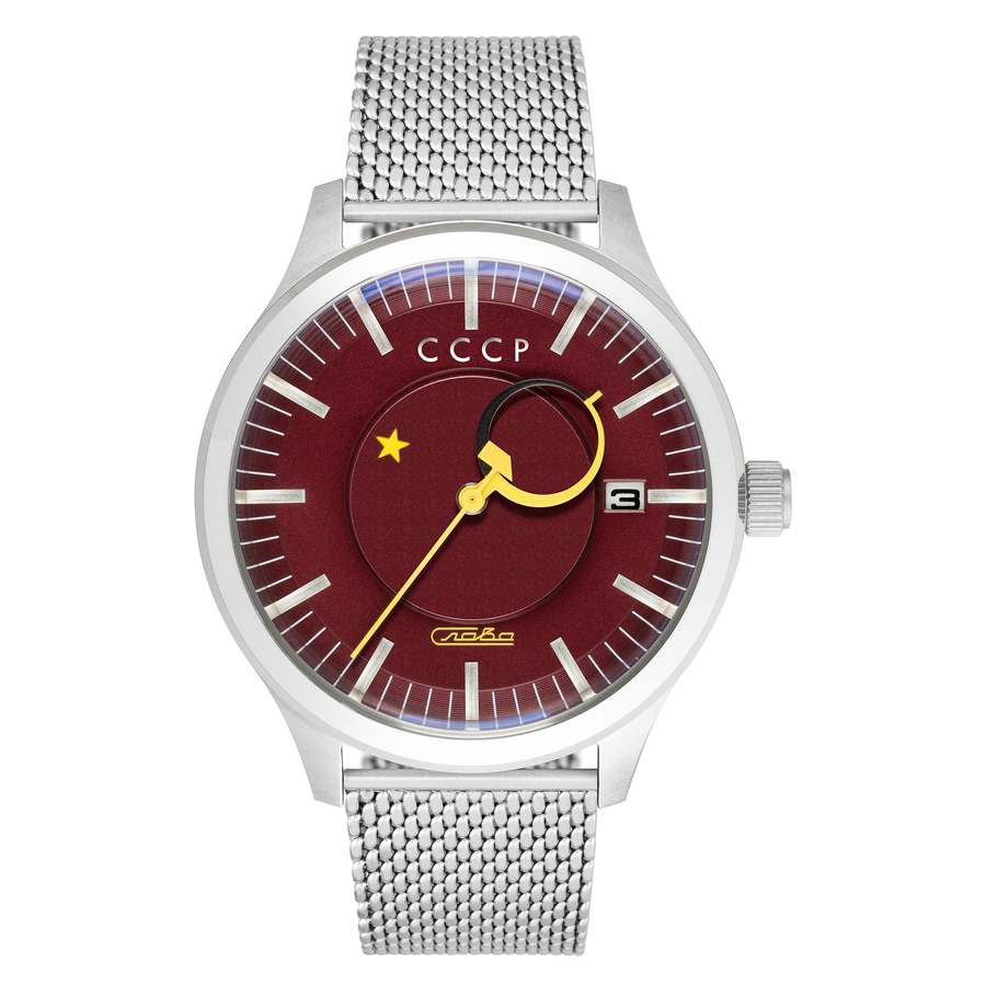 CCCP Heroes Kamzolkin Automatic Red Dial Mens Watch CP-7077-66 200$