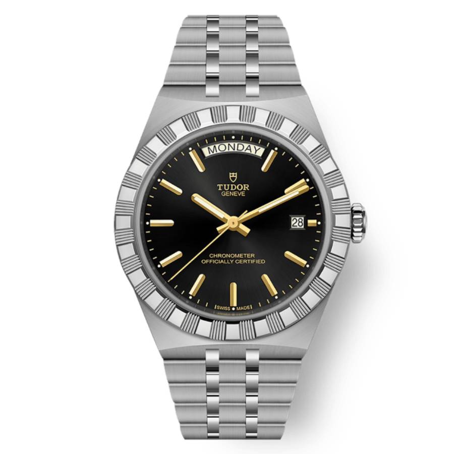 Tudor Royal Hand Wind Black Dial Unisex Watch M2840D1A0-0001 3675$