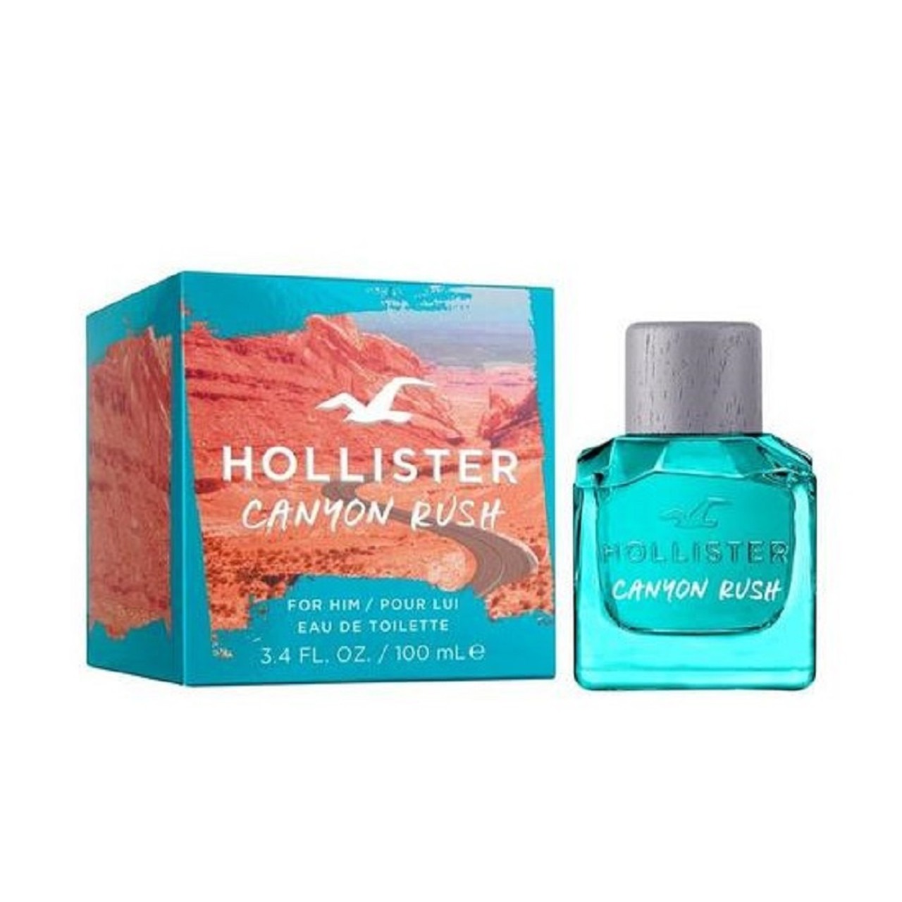 Hollister Mens Canyon Rush EDT Spray 34 oz Fragrances 085715267535 20$