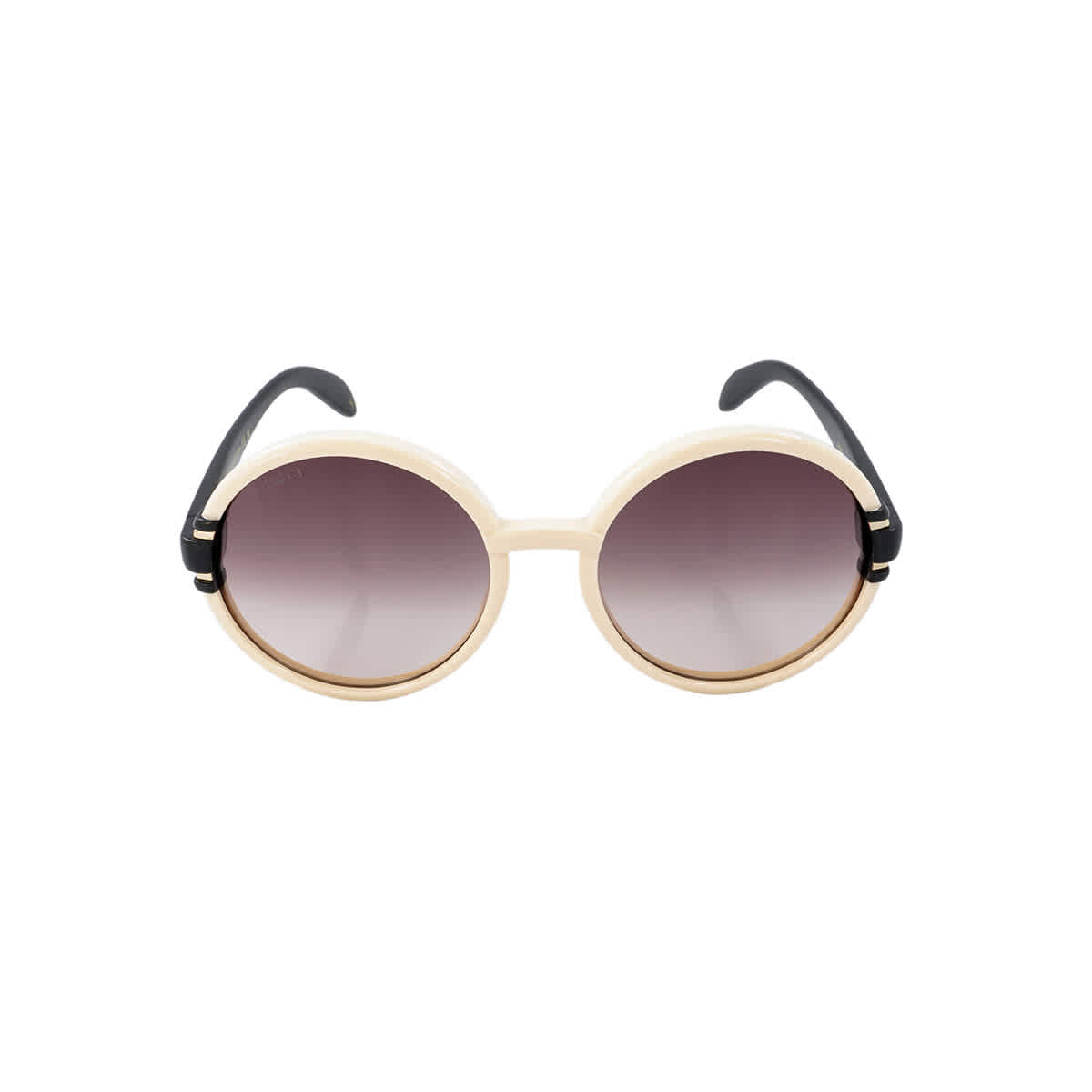 Gucci Brown Gradient Round Ladies Sunglasses GG1067S 003 58