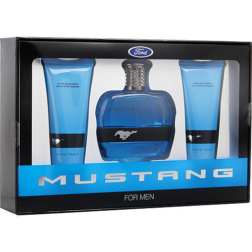 Mustang Mens Blue Gift Set Fragrances 849017007639