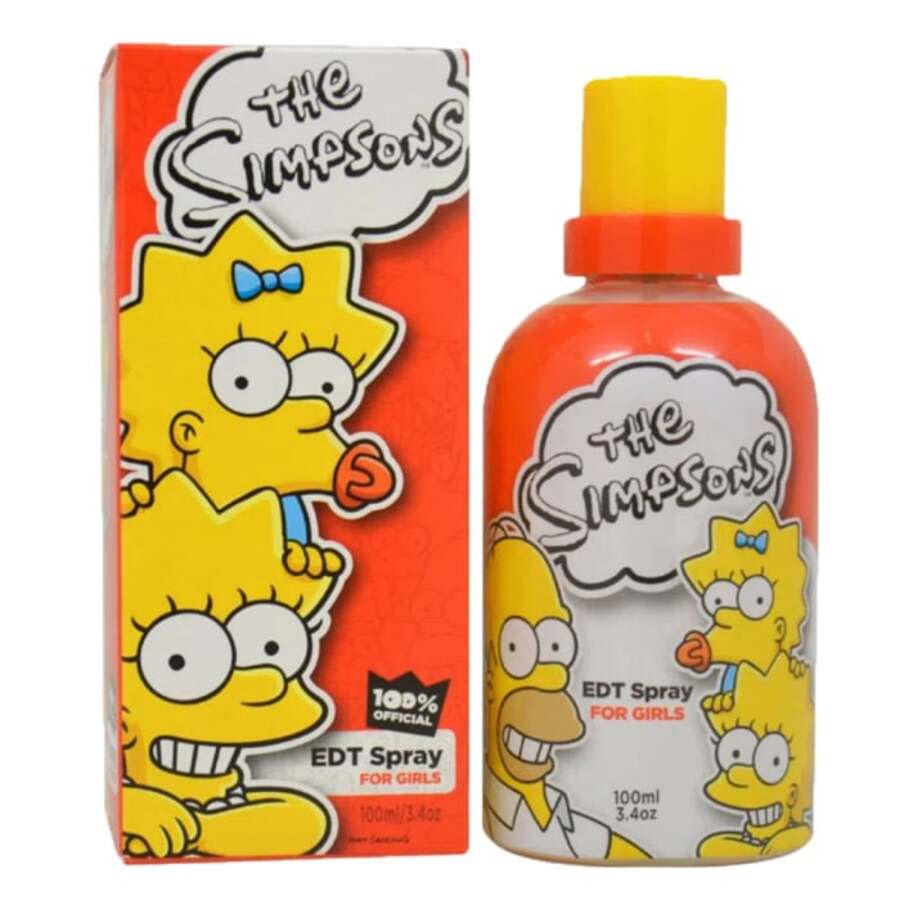 Air Val International Girls The Simpsons EDT 3.3 oz Kids Fragrances 647393361204