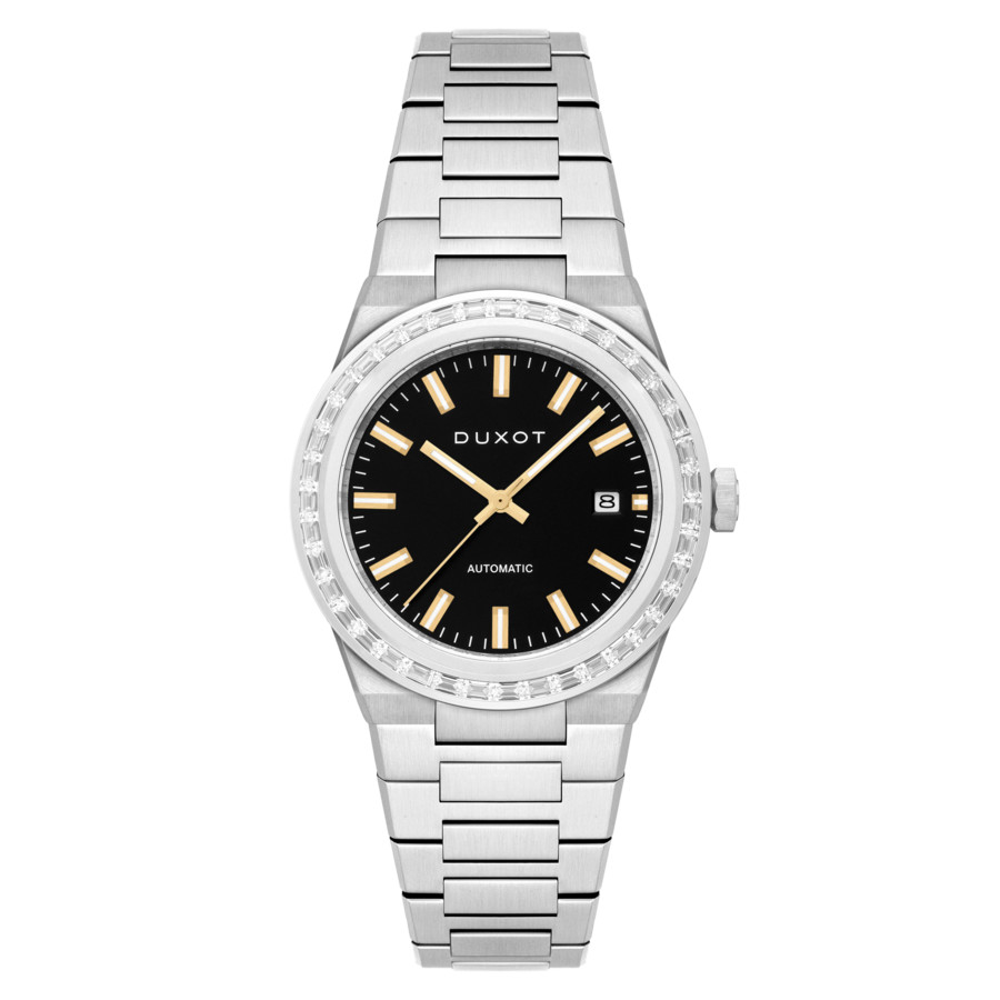 Duxot Alicante Rainbow Black Dial Mens Watch DX-2075-66