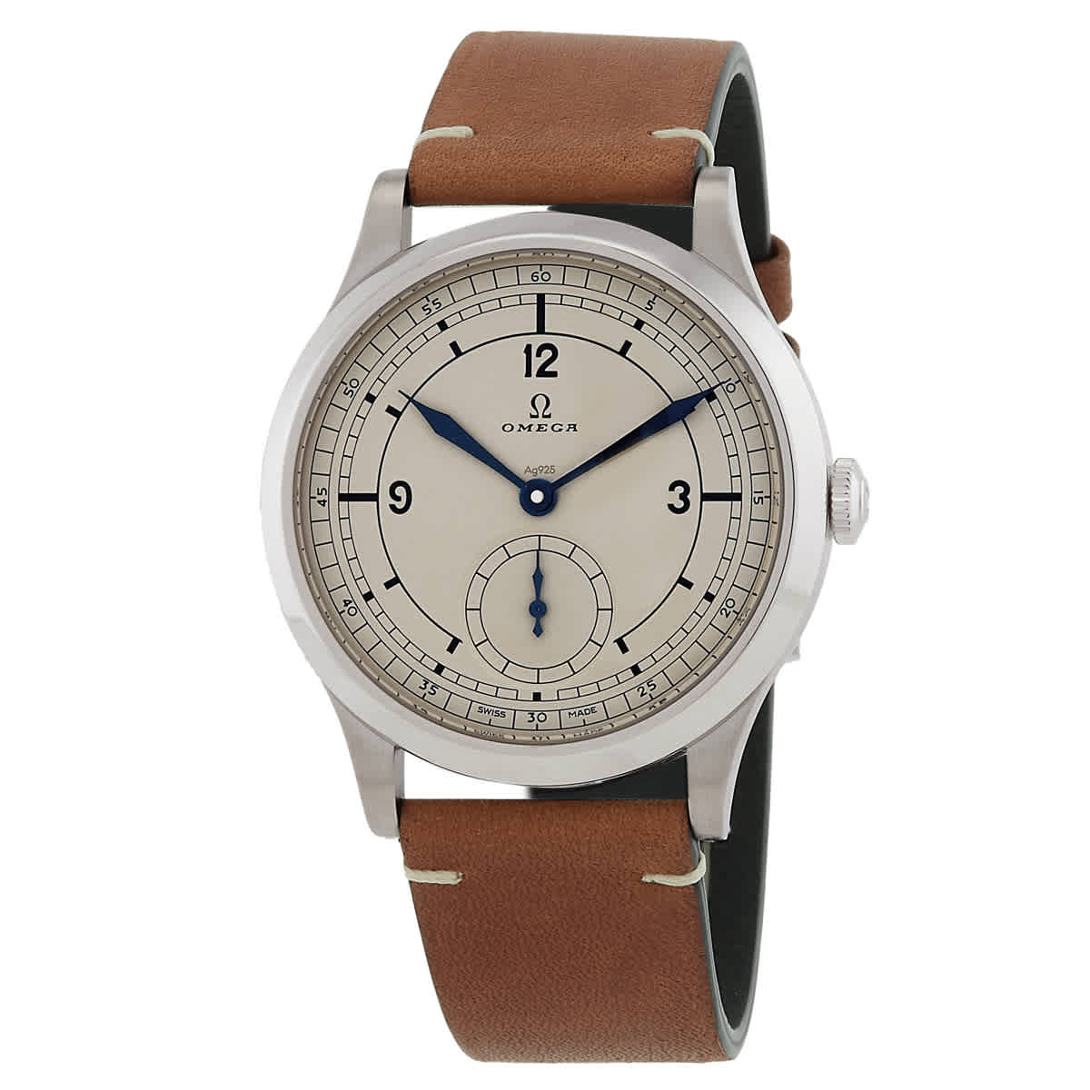 Omega Specialities Hand Wind Silver Dial Mens Watch 51112392199002 6725$