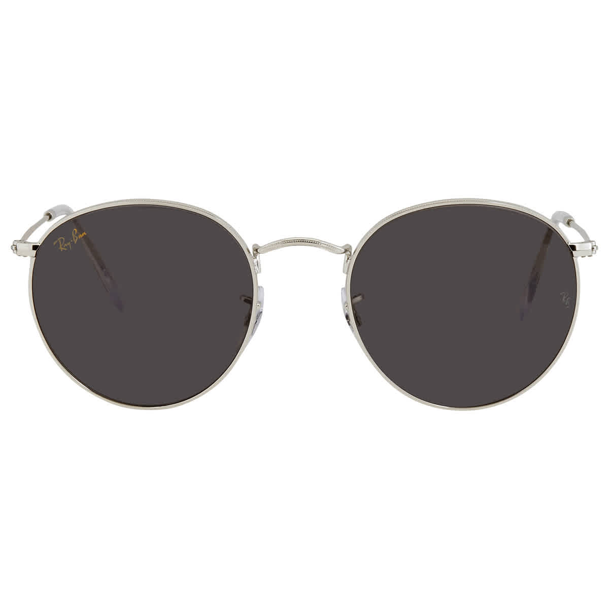 Ray Ban Round Metal Legend Gold Dark Grey Round Unisex Sunglasses RB3447 9198B1 53