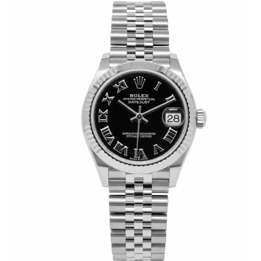 Rolex Datejust 31 Automatic Black Dial Ladies Watch 278274BKRJ
