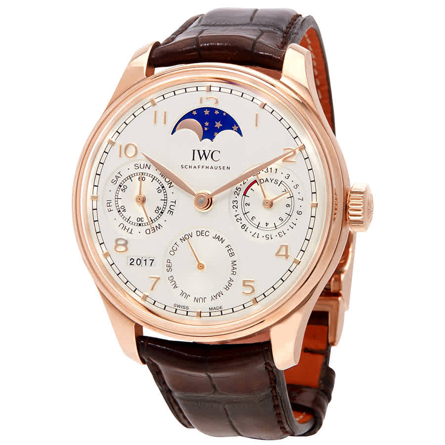 IWC Portugieser 18kt Rose Gold Prepetual Calendar Automatic Mens Watch IWC5033-02 40250$