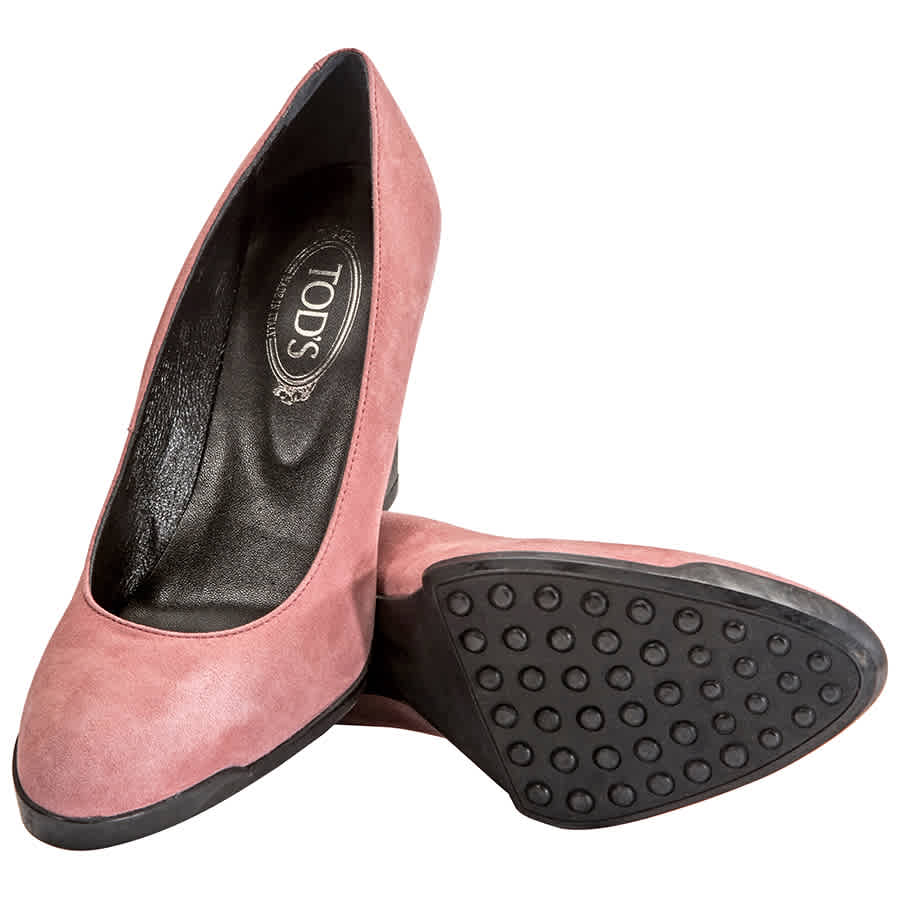 tod's suede pumps