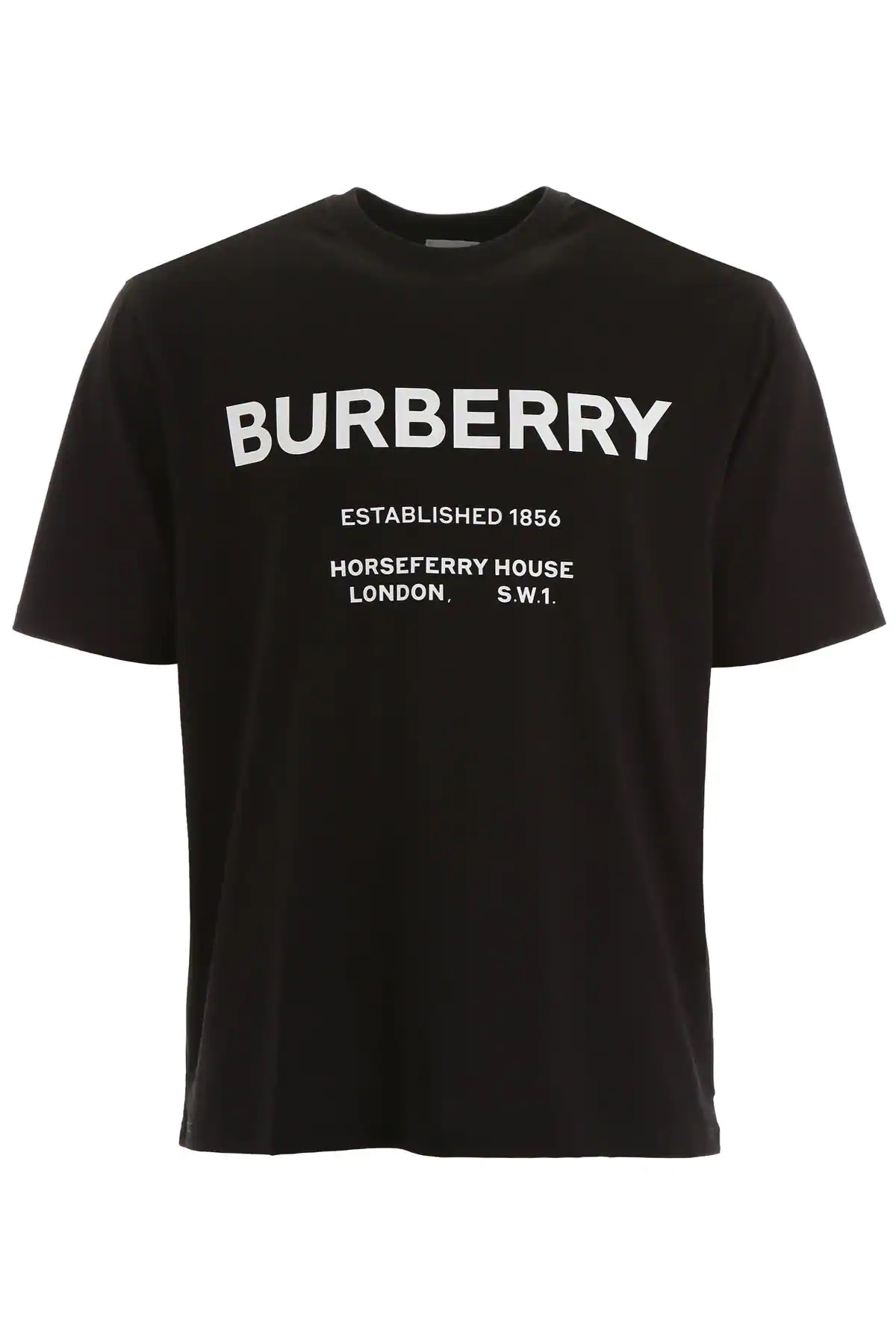 Burberry Men's Black Horseferry Print Cotton T-shirt | eBay