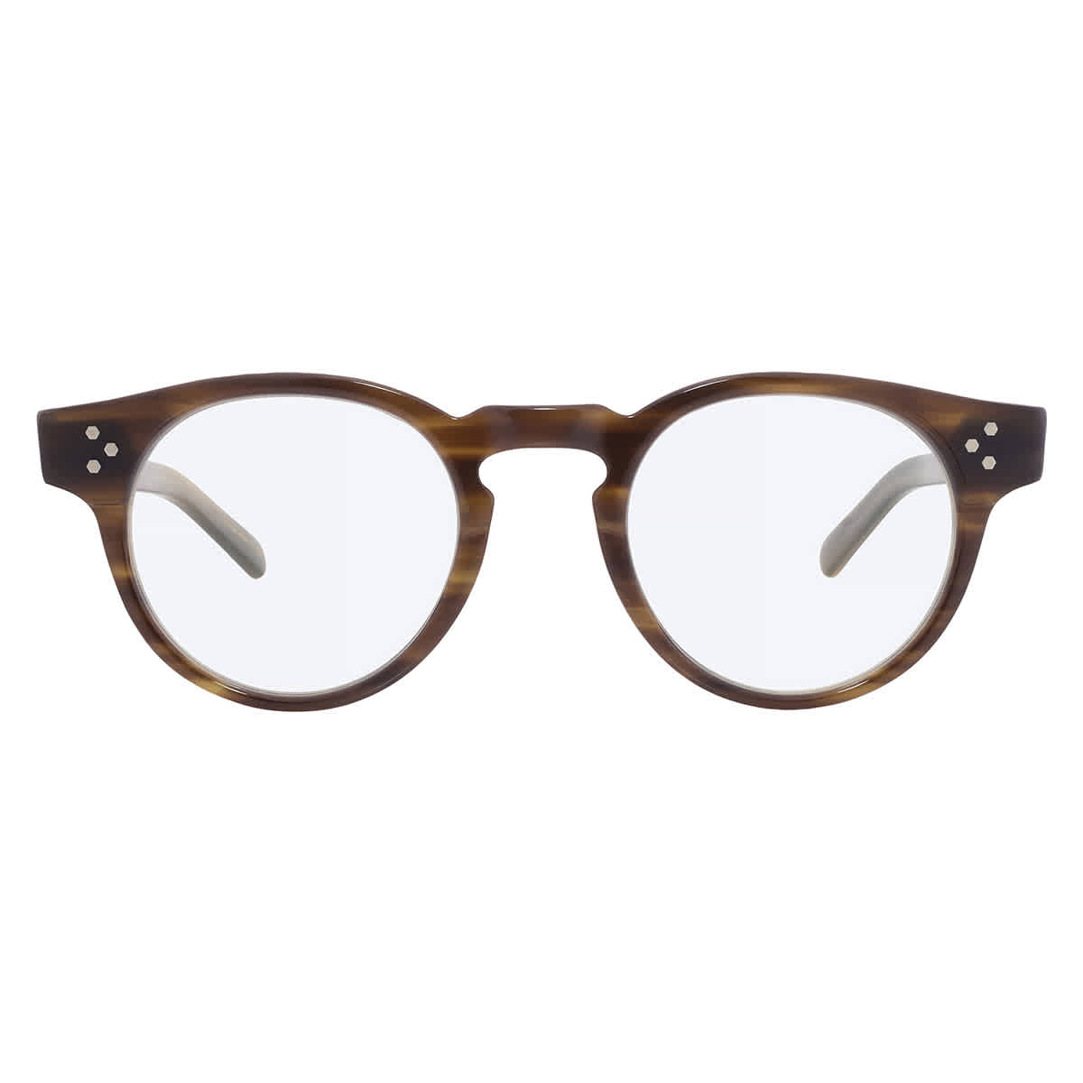Mr Leight KENNEDY C Demo Round Unisex Eyeglasses ML1017 KLP-PW 46 184$