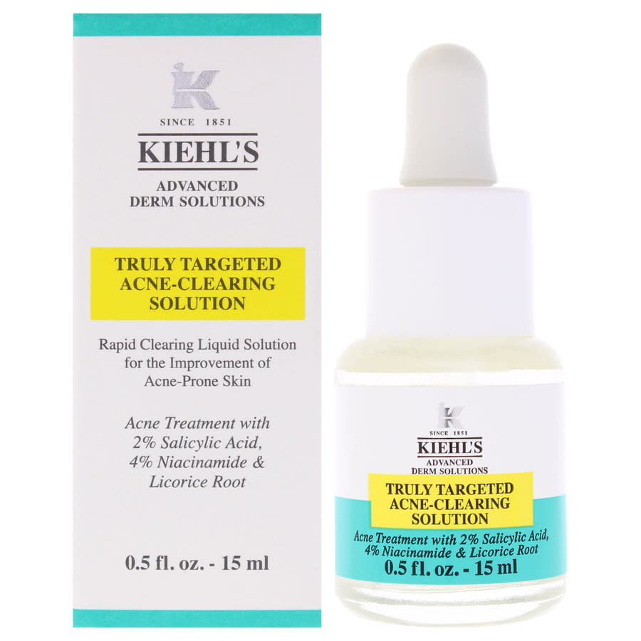 Kiehls Truly Targeted Acne Clearing Solution 05 oz Skin Care 3605972983121 24$