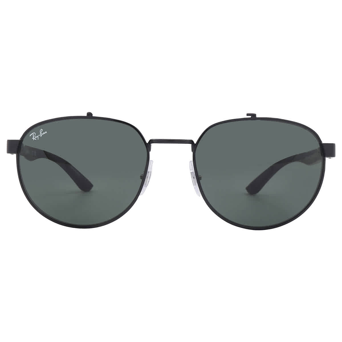 Ray Ban Dark Green Pilot Unisex Sunglasses RB3736 002/71 56