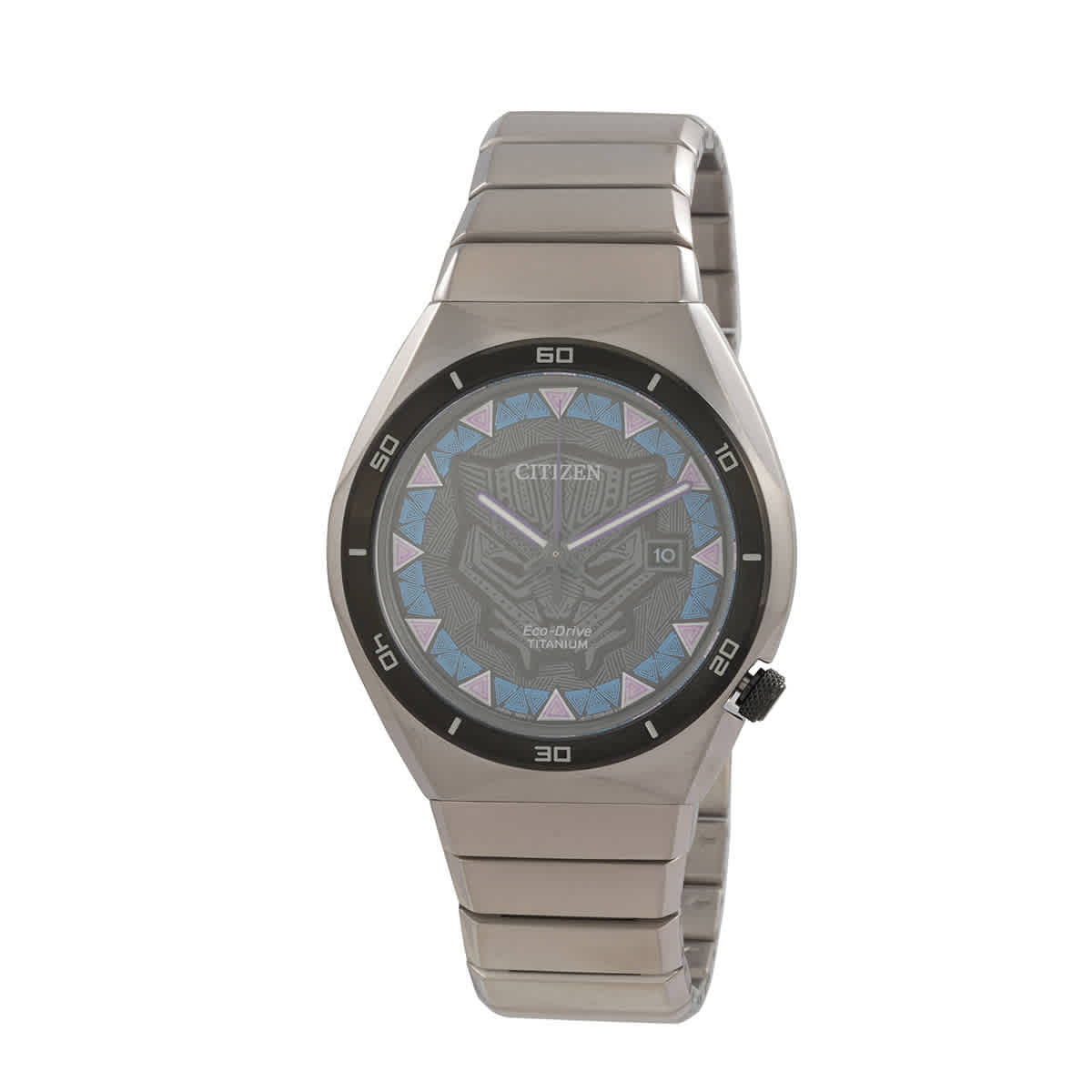 Citizen Black Panther Eco-Drive Black Dial Mens Watch AW1668-50W 264$