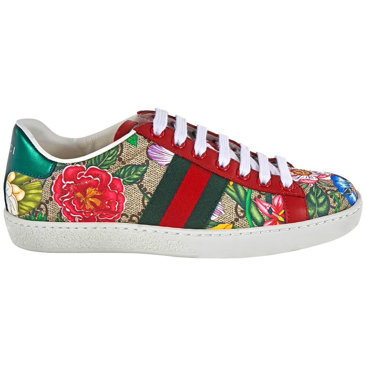 Gucci ace gg flora sneakers Clearance