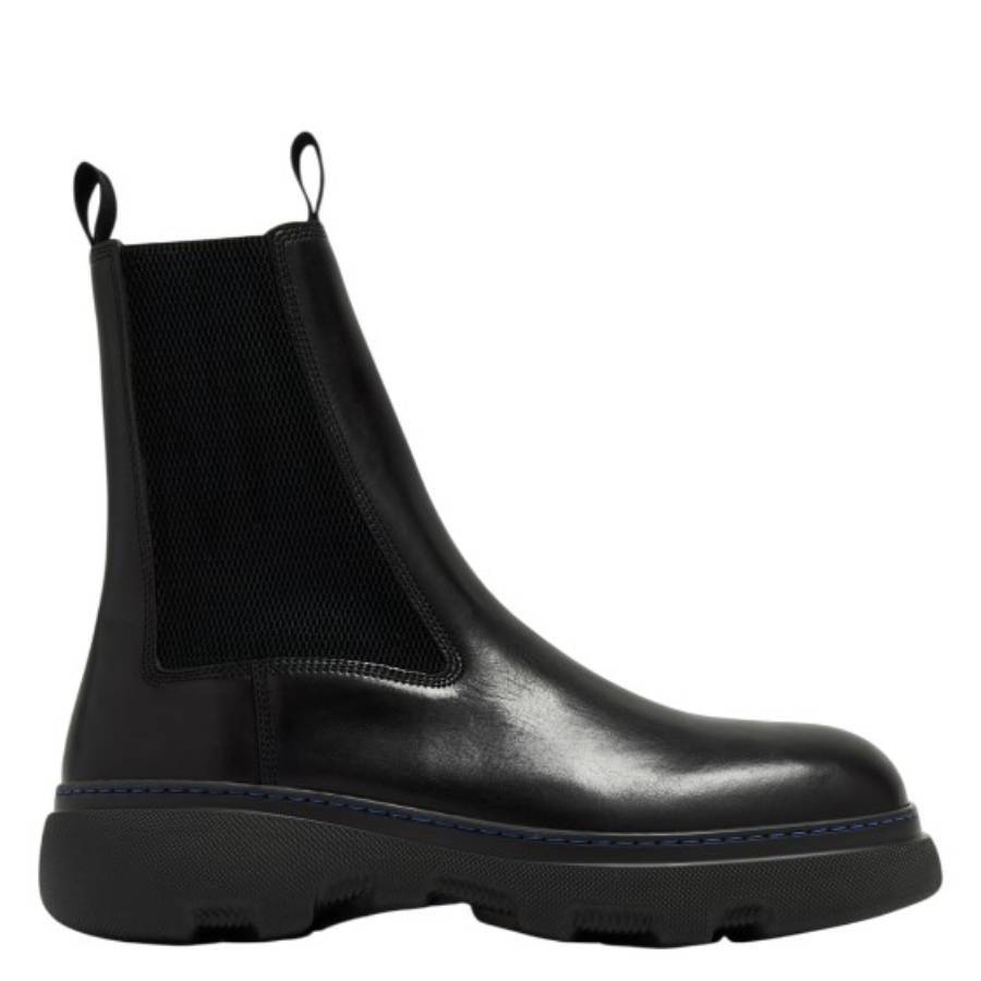 Burberry Creeper Leather Chelsea Boots Z-U7J46 | eBay