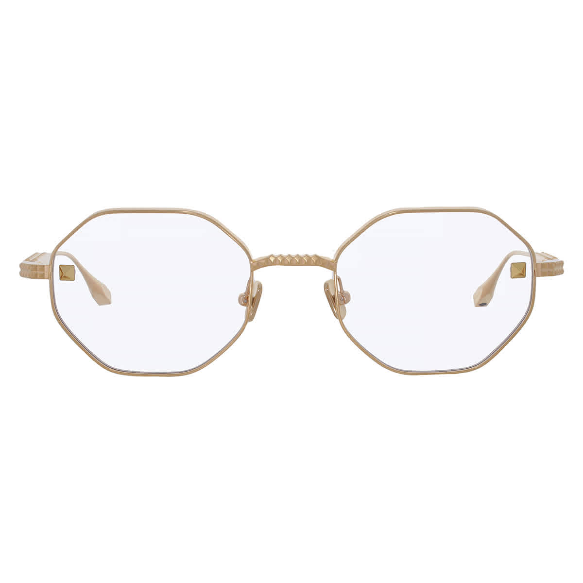 Valentino V-STUD Demo Geometric Ladies Eyeglasses VLX-122 C 52 160$