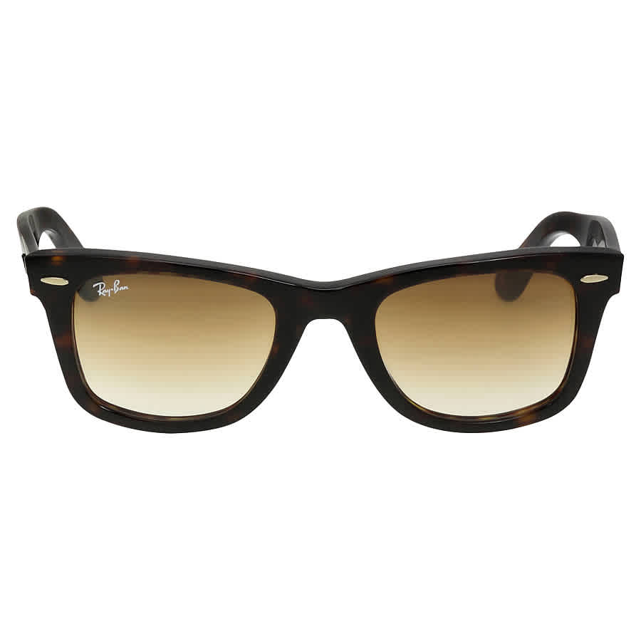 Ray Ban Original Wayfarer Classic Light Brown Gradient Square Unisex ...