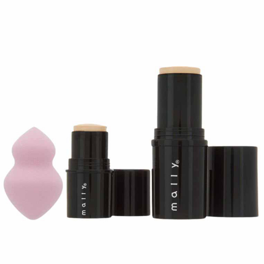 Mally Ladies Mally Quick Fix Foundation + 2 Concealer Stick Kit Stick Fair Makeup 888391710001