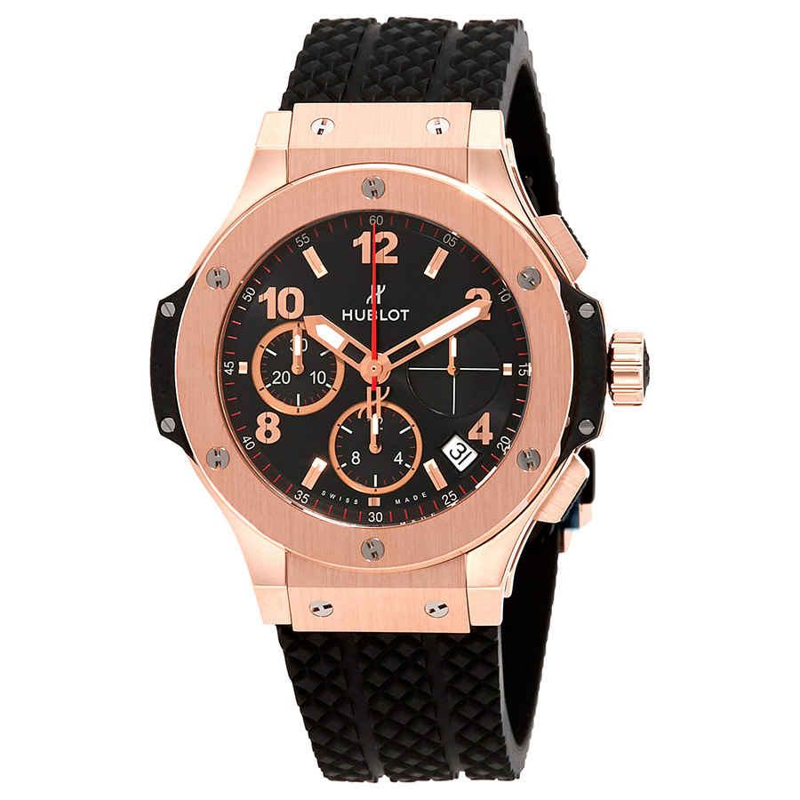 hublot watch black and rose gold