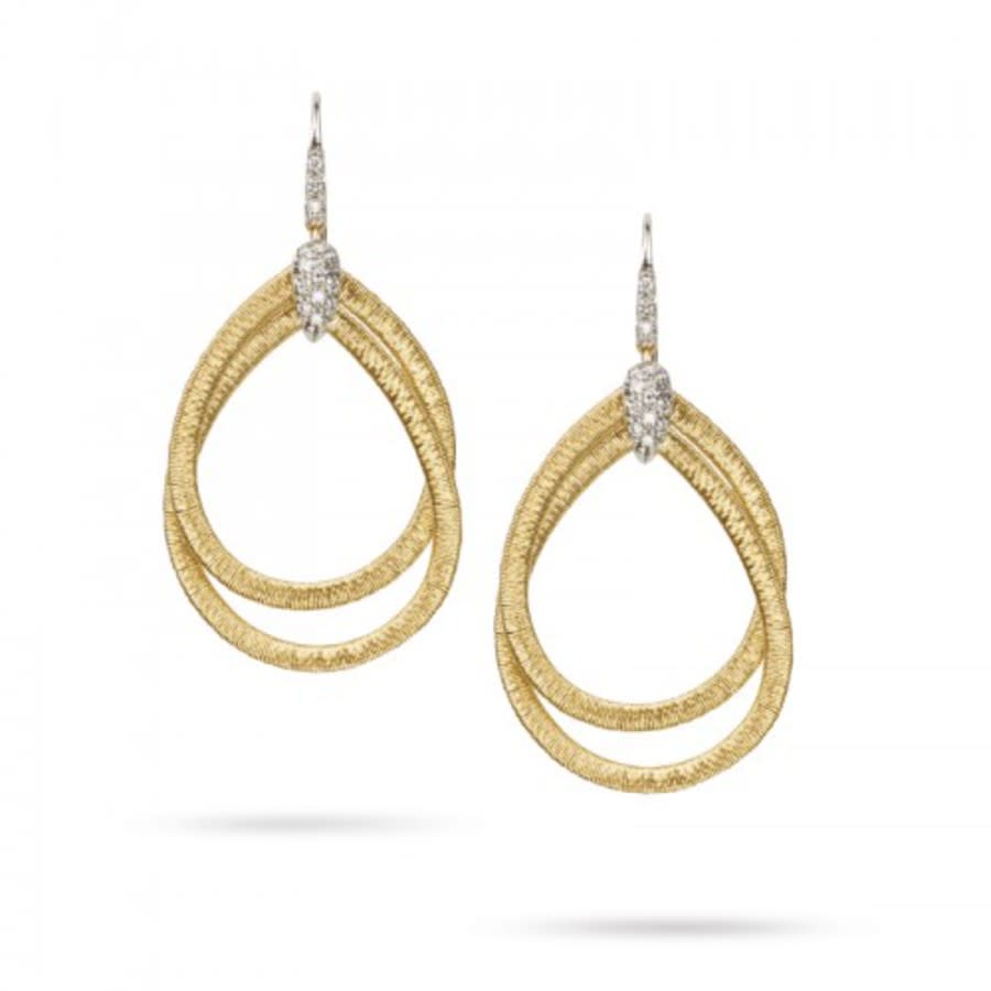 Marco Bicego 18KT Yellow Gold II Cairo Dangle Earrings OG325 B YW M5 3850$