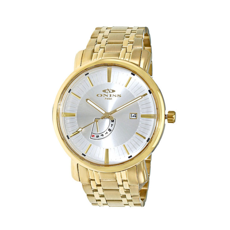 Oniss Sorrento Quartz White Dial Mens Watch ON2626-MGWT