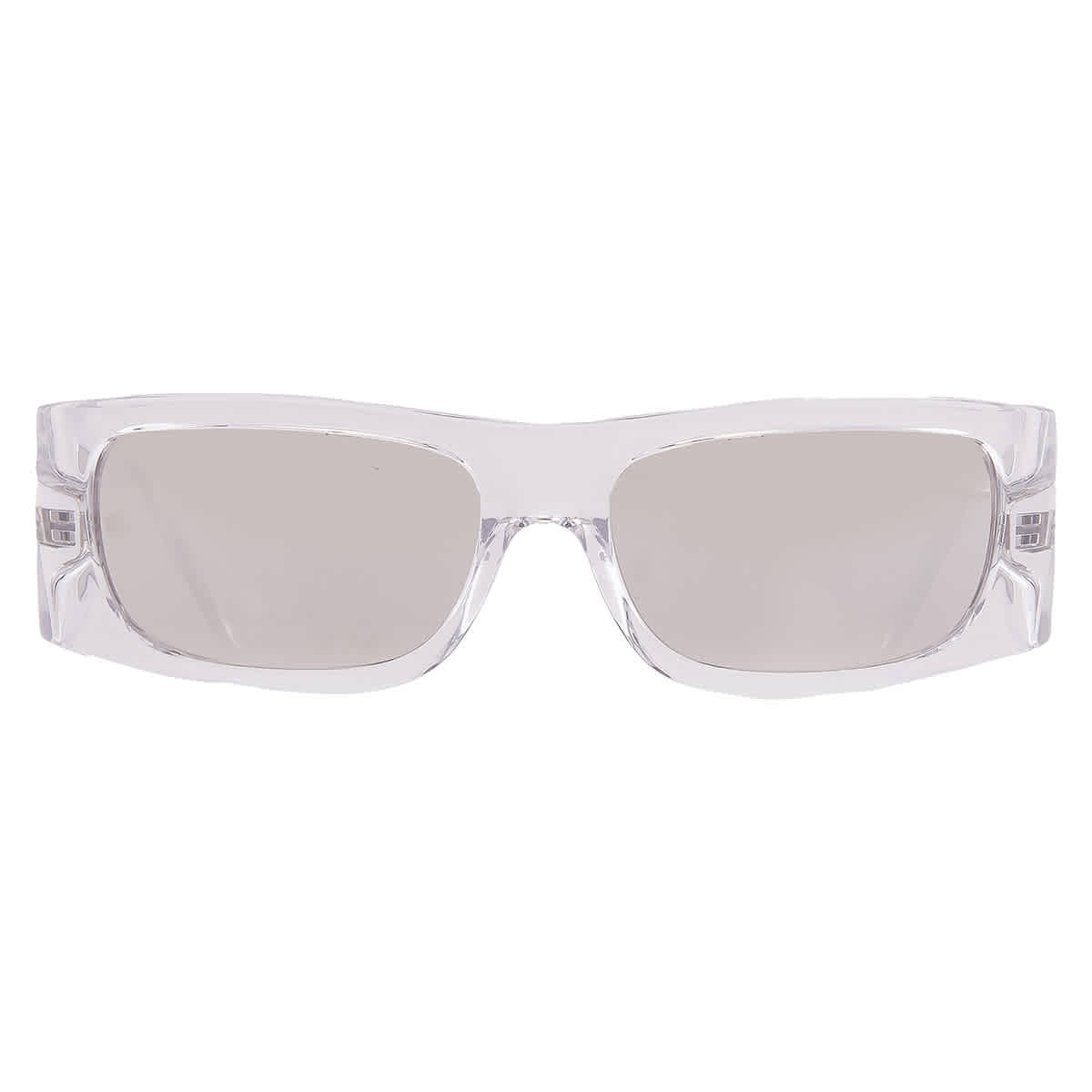 Versace Man Sunglass VE4482 - Frame color: Crystal, Lens color: Clear Mirror Silver
