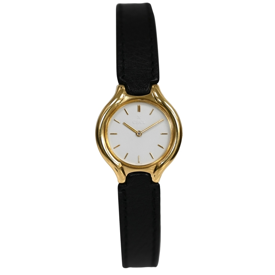 Pre-owned Ebel Beluga Quartz White Dial Ladies Watch 866960