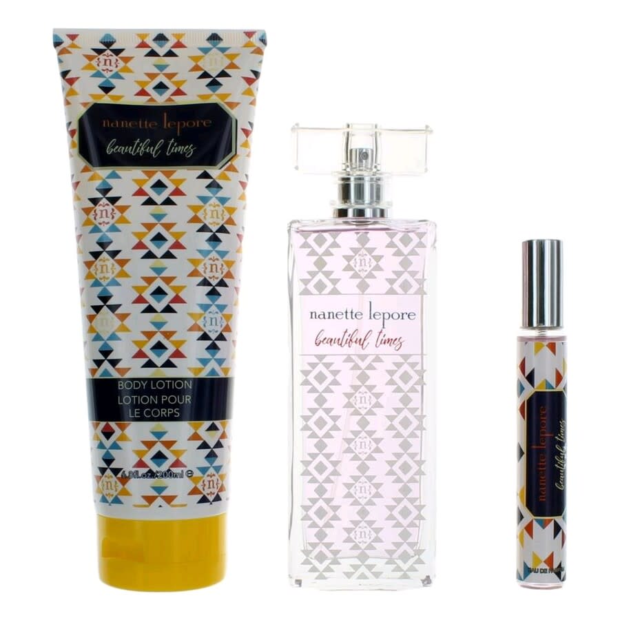 Nanette Lepore Ladies Beautiful Times Beautiful Times 3 oz Gift Set Sets 819029012655 40$
