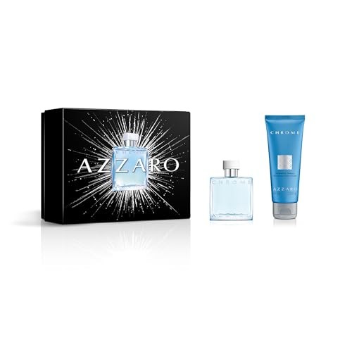 Azzaro Mens Chrome Gift Set Fragrances 3614274306460 32$