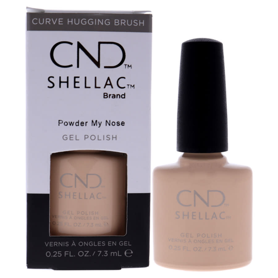 Shellac Nail Color - Powder My Nose by CND for Women - 025 oz Nail Polish 17$