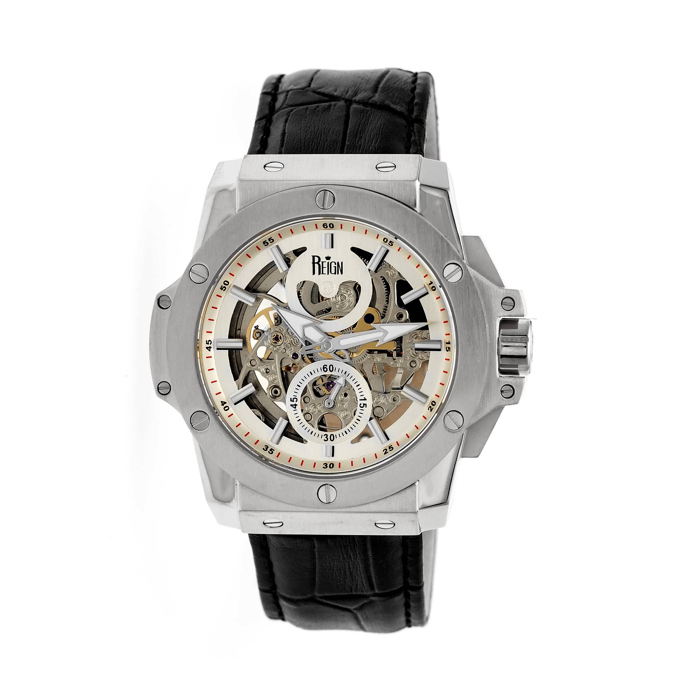 Reign Commodus Automatic Silver Dial Mens Watch REIRN4001