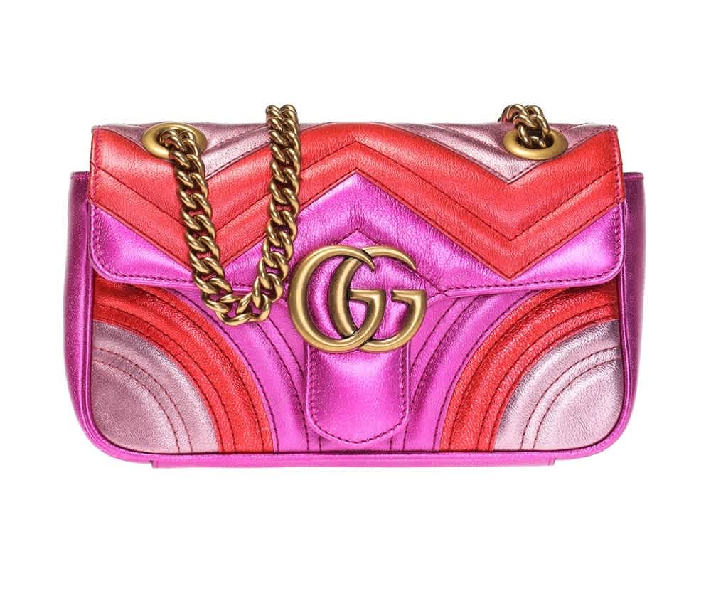 marmont 2.0 leather shoulder bag gucci