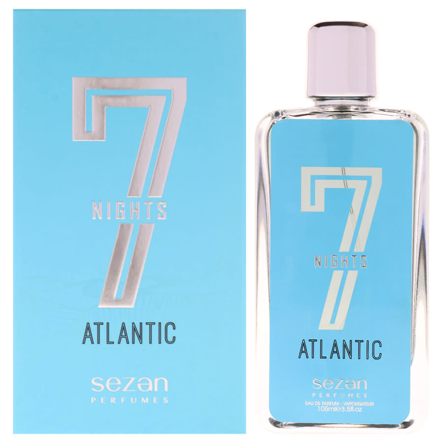 Sezan Mens 7 Nights - Atlantic EDP Spray 3.5 oz Fragrances 6295151931035