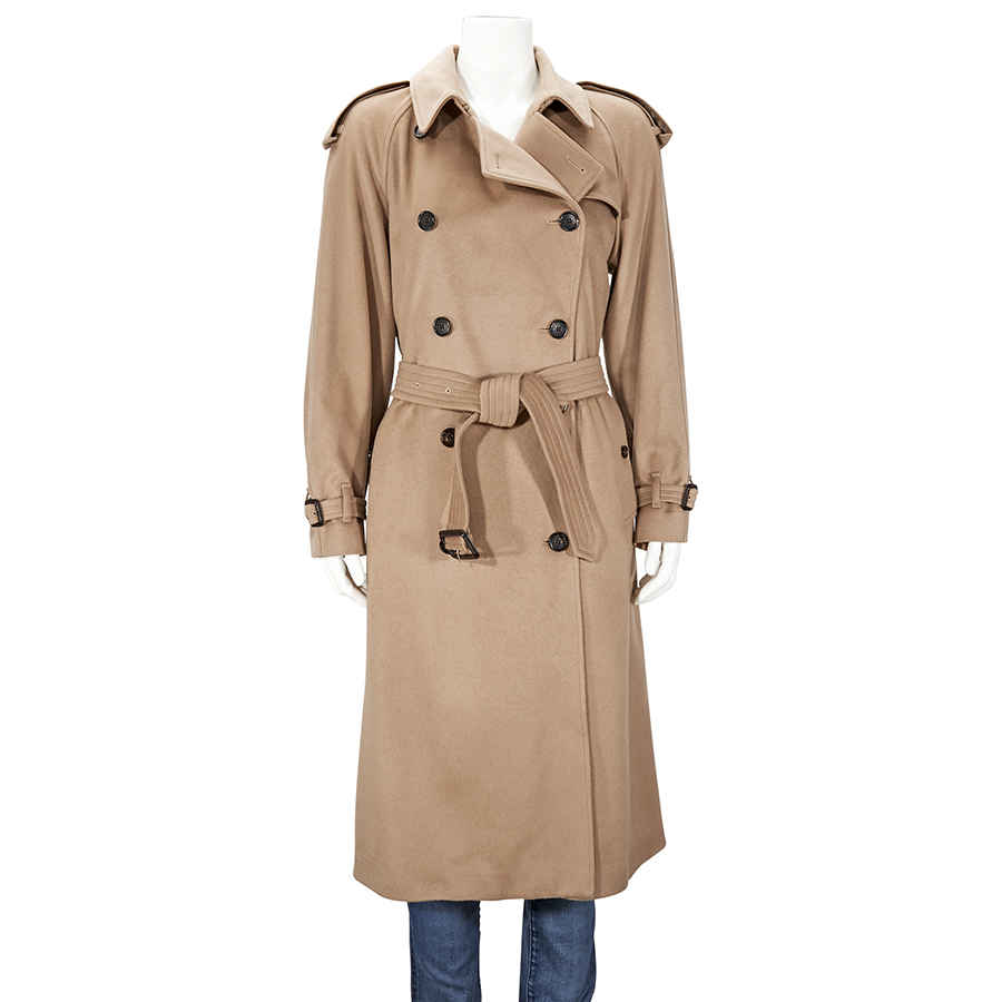 burberry cashmere trench coat