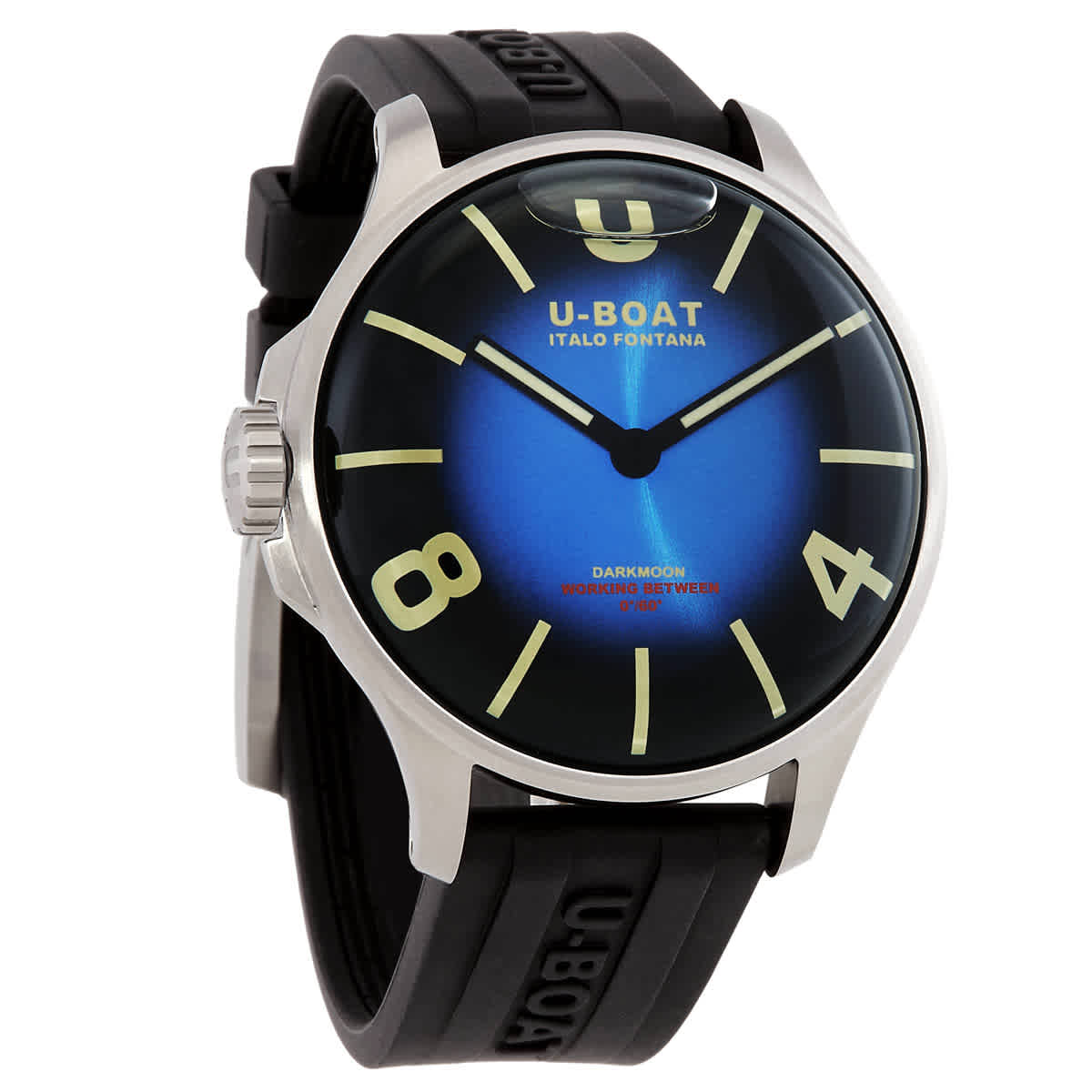 U-Boat Lefty Darkmoon Quartz Blue Dial Mens Watch 8704 950$