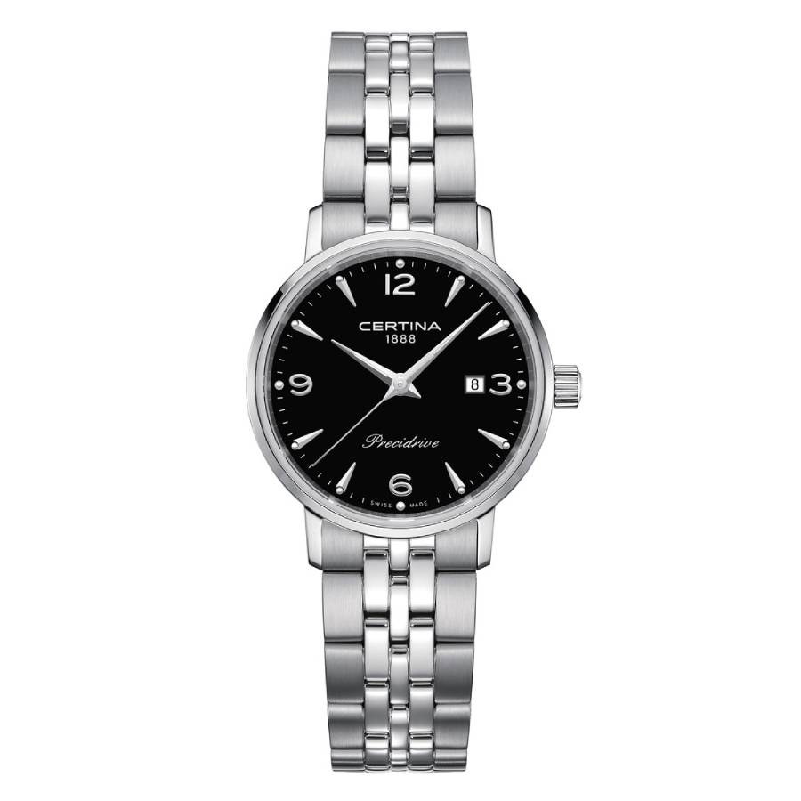 Certina DS Caimano Quartz Black Dial Ladies Watch C0352101105700 281$
