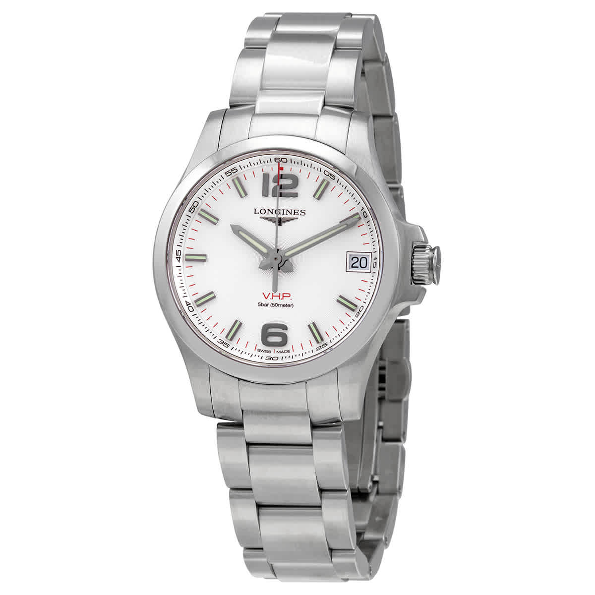Longines Conquest Quartz Silver Dial Watch L33164766 534$