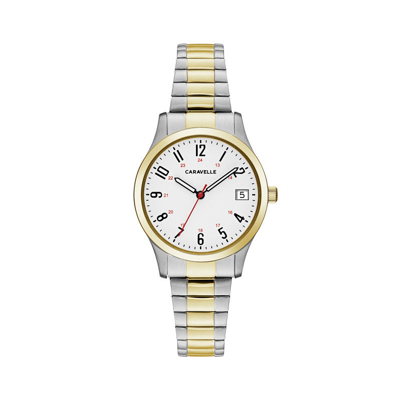 Caravelle by Bulova Quartz White Dial Watch 45M111