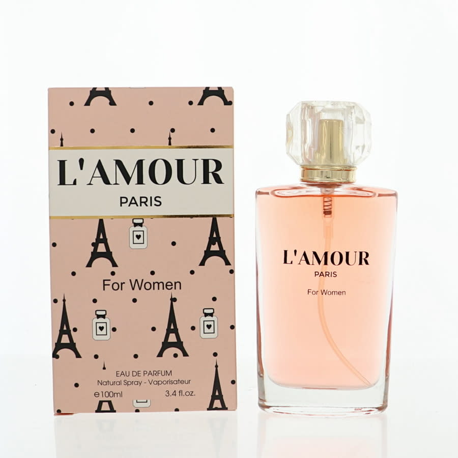 Fragrance Couture Ladies L'Amour Paris EDP Spray 3.4 oz Fragrances 8439627604575