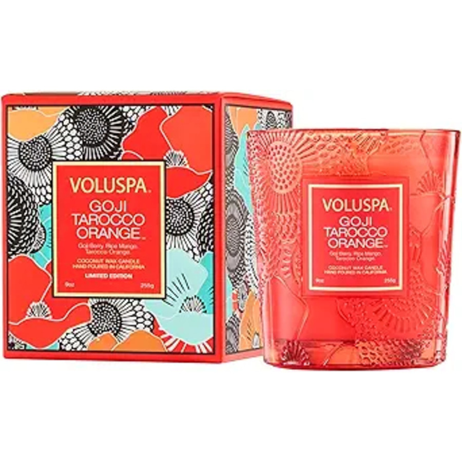 Voluspa Unisex Goji Tarocco Orange XXV Anniversary 9 oz Scented Candle 806644075417