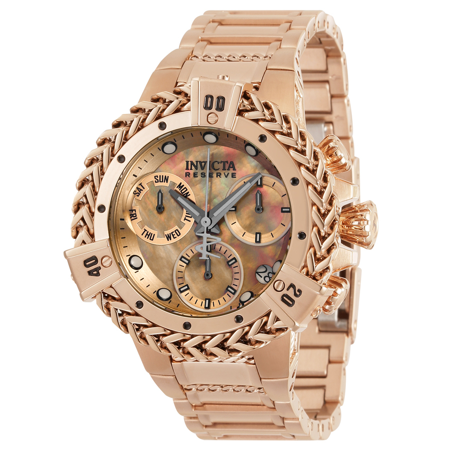 Invicta reserve rose gold best sale watch
