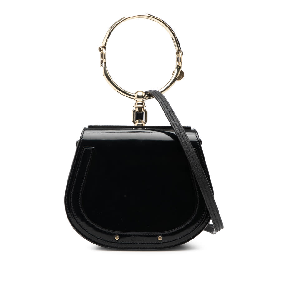 Pre-owned Chloe Small Patent Nile Bracelet Satchel Ladies 1CJTBAHK0C9RWWRE 730$