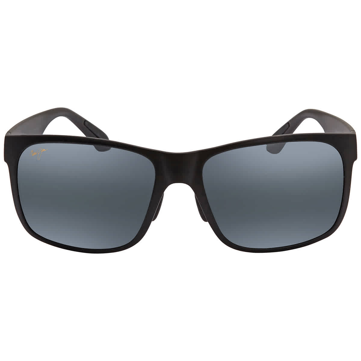 Maui Jim Unisex Sunglass Red Sands - Frame color: Black Matte, Lens color: Grey Mirror Polarized