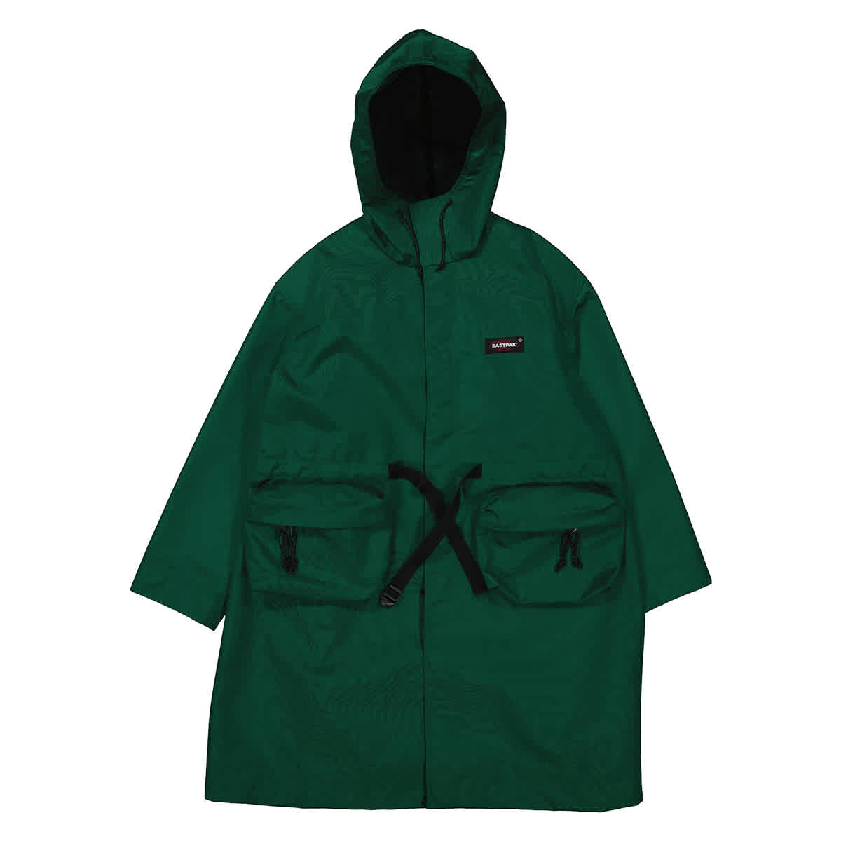 Undercover X Eastpak Green Pocket Detail Nylon Coat