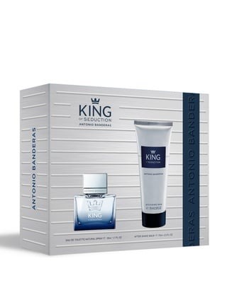 Antonio Banderas Mens King Of Seduction 2pcs EDT Gift Set Fragrances 8411061045220