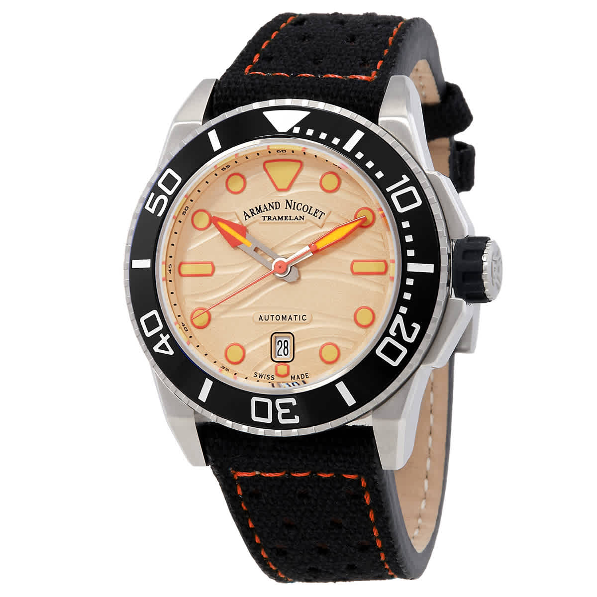 Armand Nicolet JSH Automatic Mens Watch A480PGN-KO-P0668NO8
