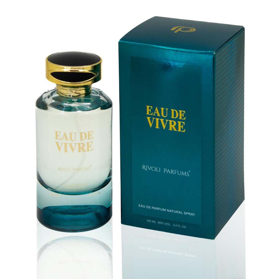 Rivoli Mens Eau De Vivre EDP Spray 3.4 oz Fragrances 3021011022611