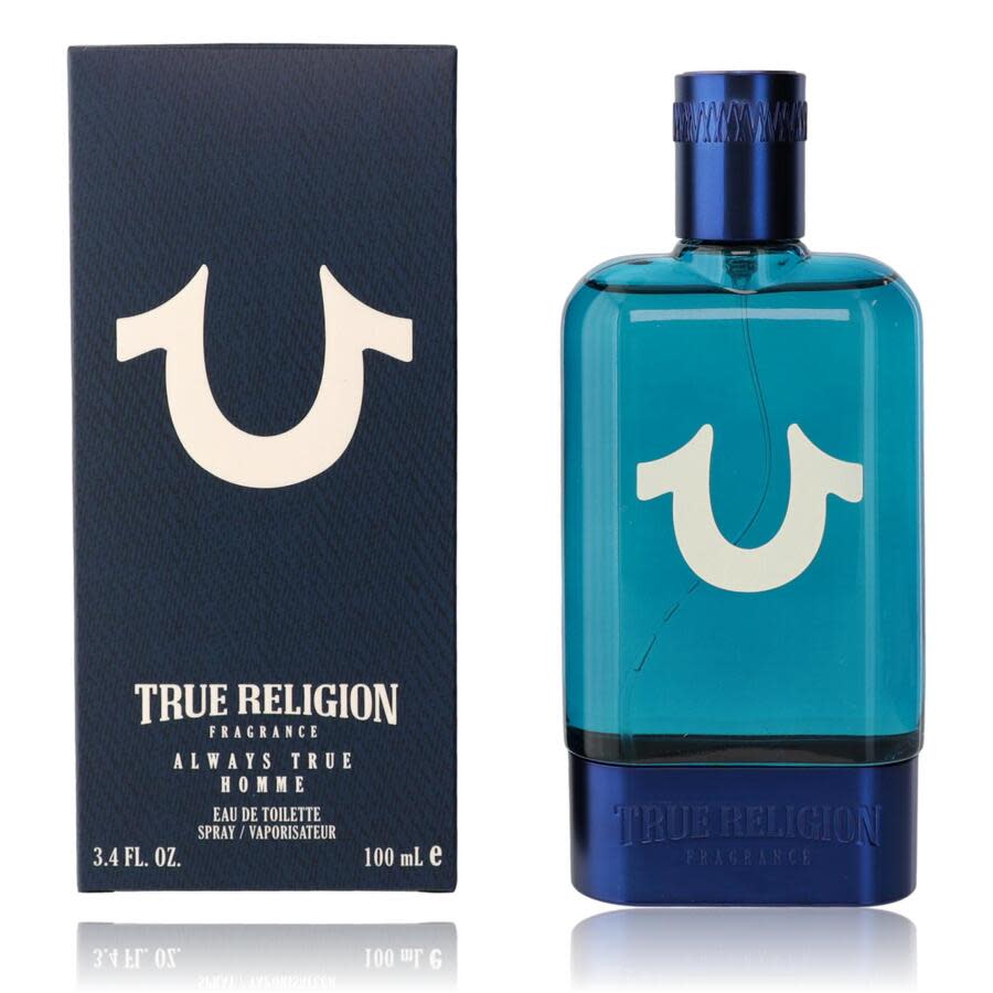 True Religion Mens Always True EDP Spray 3.4 oz Fragrances 844061015937